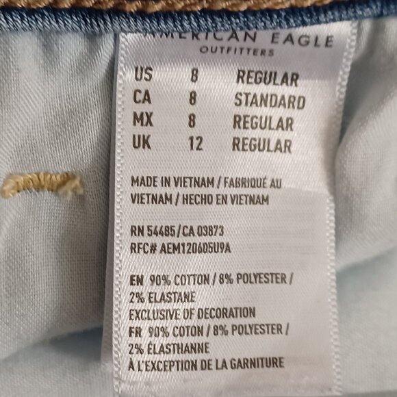American Eagle jeans sz 8 - Picture 6 of 6